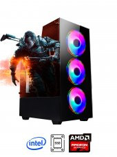 RAMTECH FULLFORCE FF315 İ5-3470 16GB RAM 256GB SSD RX580/8GB OYUNCU MASAÜSTÜ BİLGİSAYAR - 1