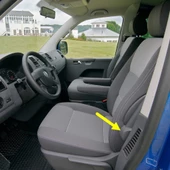 VW Caravelle T6 2010-2015 Sol Kol Dayama Kolu Kolçak Burcu 7H5883081S - 2