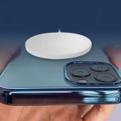 Coofbe Super Şarj Magsafe Uyumlu 15W İphone Şarj Kablosuz Şarj İphone 12 13 14 Pro Max Şarj Hızlı Şarj - 5