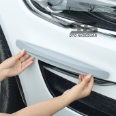 Tampon Koruma Gri Karbon Kabartma Şerit Seti 2li Tampon Koruyucu Şerit Her Araca Uyumludur - 2