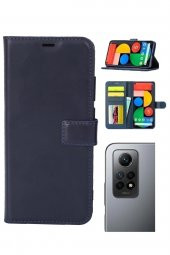 Xiaomi Redmi Note 12 Pro Uyumlu Kamera Korumalı Cüzdanlı ve Kapaklı Kılıf - 2