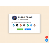 Material Business Card - 1