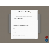 Material Business Card - 2