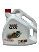 Castrol GTX 20W-50 Motor Yağı 4 Litre - 1
