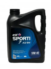 Elf Sporti 7 10W-40 Sentetik Motor Yağı 4 Litre - 1