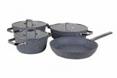 Porland Bianco Gri Tencere Takımı  04STY005836 - 3