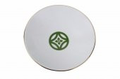 Porland Morocco Desen1 Yeşil Çukur Tabak 20 cm 04A+P021324 - 1