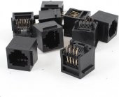 RJ45 Dişi Kart Tipi 180 Derece Dik Soket - 1