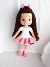 Marul Bebek Amigurumi Organik Oyuncak - 1