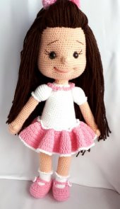 Marul Bebek Amigurumi Organik Oyuncak - 2