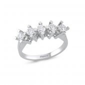 0,94 KARAT PIRLANTA BEŞTAŞ YÜZÜK - 1