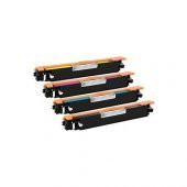 HP Laserjet Pro 100 Renkli MFP M175A 126A Takım 4 Renk Muadil Laserjet Toner Kartuşu - 1