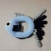Balık Çıngırak Amigurumi Organik Oyuncak - 1