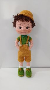 Mert Bebek Amigurumi Organik Oyuncak - 2