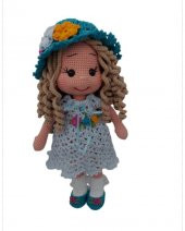 Mavi Rüya Bebek Amigurumi Organik Oyuncak - 1