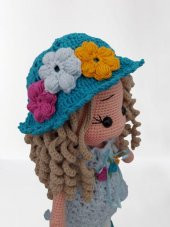 Mavi Rüya Bebek Amigurumi Organik Oyuncak - 3