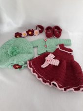 Rüya Bebek Amigurumi Organik Oyuncak - 5