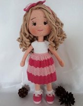Buse Bebek Amigurumi Organik Oyuncak - 1