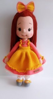 Cimcime Bebek Amigurumi Organik Oyuncak - 2