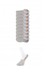 Gri Erkek Babet Çorap 9 çift - 1