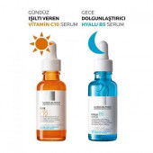 La Roche Posay Anti Bakım Serum Set Pure C10 Ve Hyalu B5 ikili set - 1
