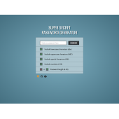 SUPER SECRET PASSWORD GENERATOR - 3