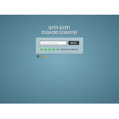 SUPER SECRET PASSWORD GENERATOR - 4