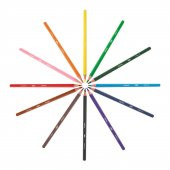 Bic Kids Evolution Metal Tüpte Kuru Boya Kalemi 12+1 Renk - 2