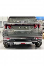 Hyundai Tucson 2021-2022 Ön Arka Tampon Koruma Difüzör - 4