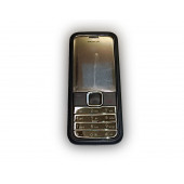 Nokia 7310s Kasa Kapak Tuş Takımı 7310 Supernove Uyumlu Siyah Renk Orta Kasa Ön Kapak Arka Kapak Tuş Takımı - 1