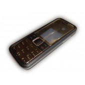 Nokia 7310s Kasa Kapak Tuş Takımı 7310 Supernove Uyumlu Siyah Renk Orta Kasa Ön Kapak Arka Kapak Tuş Takımı - 4