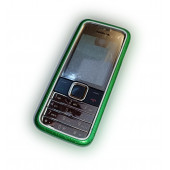 Nokia 7310c Kasa Kapak Tuş Takımı 7310 Supernove Uyumlu Yeşil Renk Orta Kasa Ön Kapak Arka Kapak Tuş Takımı - 1