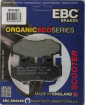 Ebc Sfa323 2008-2014 Honda PS 150i Uyumlu Ön Fren Balatası Organik Balata - 2