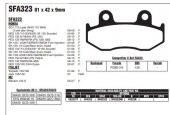 Ebc Sfa323 2008-2014 Honda PS 150i Uyumlu Ön Fren Balatası Organik Balata - 3