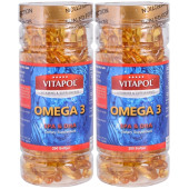 Vitapol Omega 3 1000 Mg Balık Yağı 2x200 Softgel - 1
