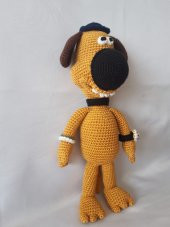 Koyun Shaun Köpeği Amigurumi Organik Oyuncak - 2