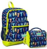 Coral High Erkek Çocuk İlkokul Okul Sırt Çantası ve Beslenme Seti - Sevimli Harfler thumbnail 1