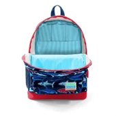 Coral High Okul Çantası ve Termal Beslenme Çanta Seti - Erkek Çocuk Mavi Köpekbalığı USB ve AUX Çıkışlı - 3