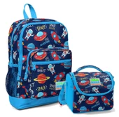 Coral High Uzay ve Astronot Erkek Çocuk İlköğretim Okul Sırt Çantası ve Beslenme Çanta Seti thumbnail 1