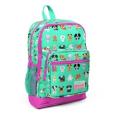 Coral High Sevimli Köpekler Kız Çocuk İlköğretim Okul Sırt Çantası ve Beslenme Çanta Seti thumbnail 2