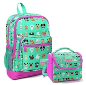 Coral High Sevimli Köpekler Kız Çocuk İlköğretim Okul Sırt Çantası ve Beslenme Çanta Seti thumbnail 1