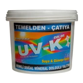 UV-K Color / Premium Silikonlu Su İzolasyon Boyası 7.5 Kg Mavi - 1