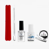 Coofbe Profesyonel 24 Parça Manikür Seti Pedikür Seti Batık Tırnak Önleyici Tırnak Makası Seti Törpü Seti - 1