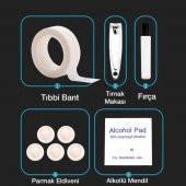 Coofbe Profesyonel 24 Parça Manikür Seti Pedikür Seti Batık Tırnak Önleyici Tırnak Makası Seti Törpü Seti - 2