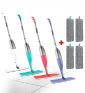 SMARTER SHINY SPREY MOP 4 LÜ + 4 YEDEK MOP - 1