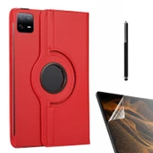 Gpack Xiaomi Mi Pad 6 Kılıf Kapaklı Standlı 360 Dönebilen Koruma dn22  Nano  Kalem - 5