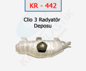 Clio 3 Radyatör Deposu Kapaklı - 1
