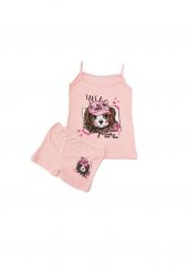 6 lı PAKET KIZ ÇOCUK BOXER  ATLET TAKIM thumbnail 1