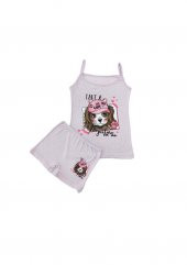 6 lı PAKET KIZ ÇOCUK BOXER  ATLET TAKIM thumbnail 3