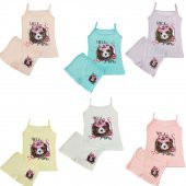 6 lı PAKET KIZ ÇOCUK BOXER  ATLET TAKIM thumbnail 7